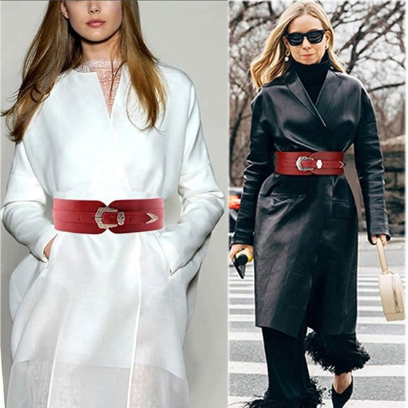 Women\'s Wide Vintage Belt for Dresses Jumpsuit main image 4